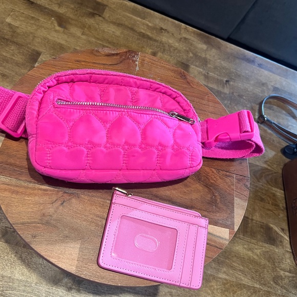 Wild Fable Hot Pink Fanny Pack with card wallet - Picture 9 of 9